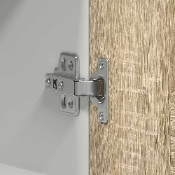 vidaXL vægskab Sonoma eg 60x31x60 cm spånplade