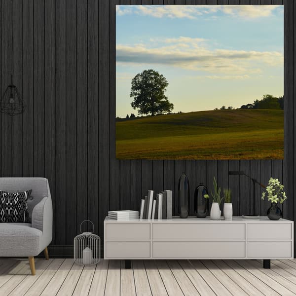 Canvastaulu Luonto Puu pellolla 90x90 cm
