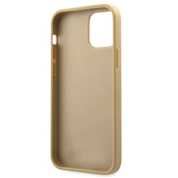 Guess V-Quilted Collection cover til iPhone 12 mini, guld
