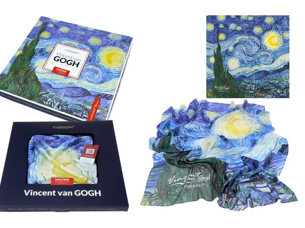 Carmani, tørklæde - V. van Gogh, Stjernenat