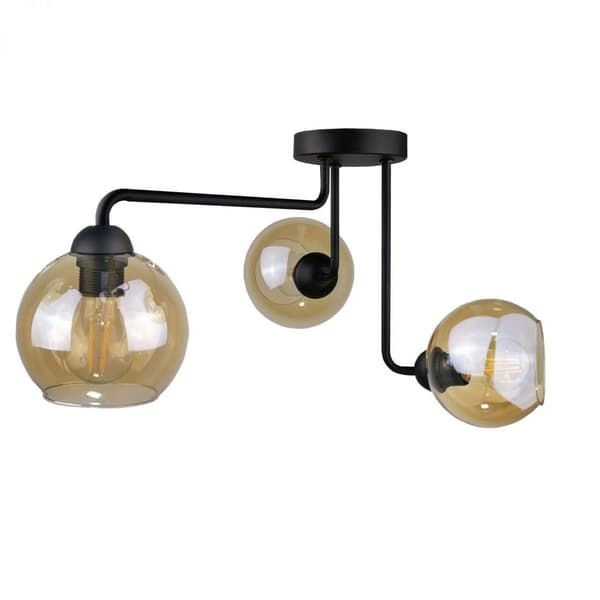 Loftlampe 3xE27 MONDE SORT