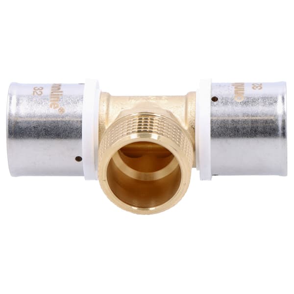 Presset T-stykke GZ 32mm x 1 online