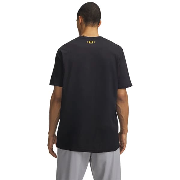 Under Armour M Varsity Crest SS Herre T-shirt L