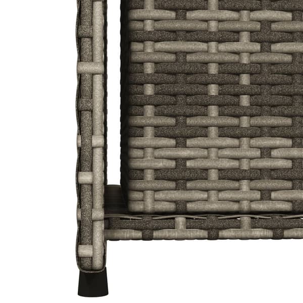 vidaXL Puutarhakaappi, Harmaa, 50x55x115 cm, Polyrottinki
