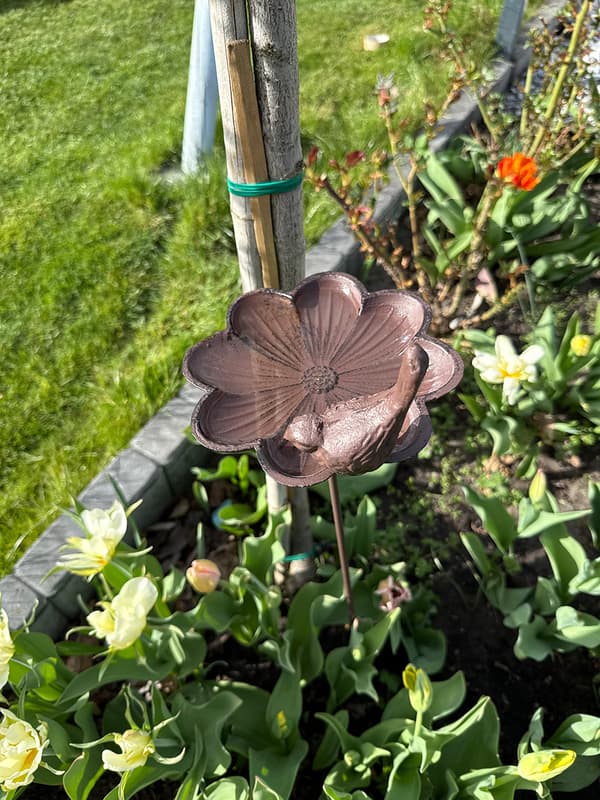 Fågelbad för inbyggnad 91 cm