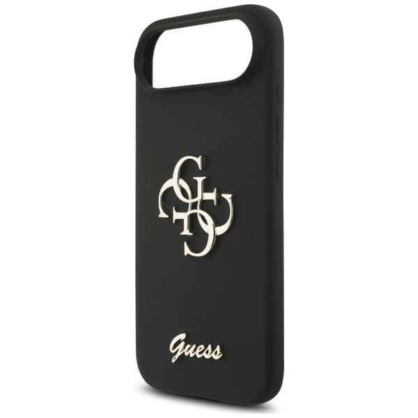Guess Silikon Big 4G Script-skal till iPhone Air, svart
