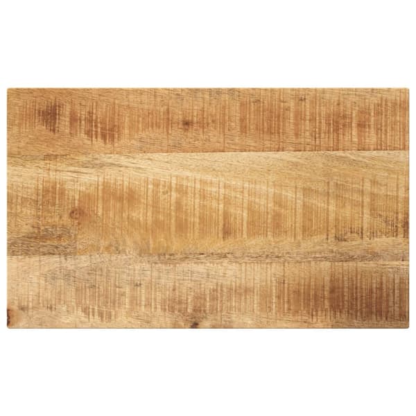 vidaXL bordplade 40x20x2,5 cm rektangulær ru mangotræ