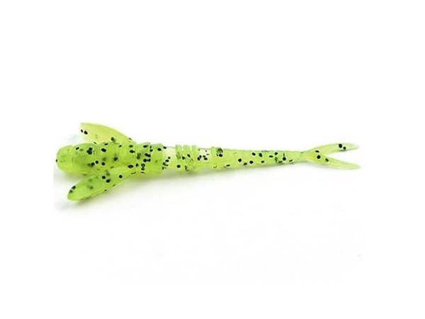 Fish UP - flitteri 2'' 5.1cm - #055 Chartreuse / musta