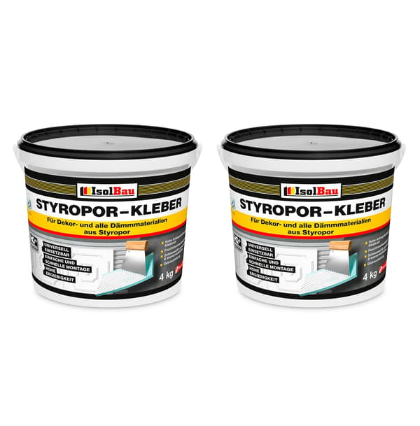 IsolBau Styrofoam Klæber Styroporkleber 8kg