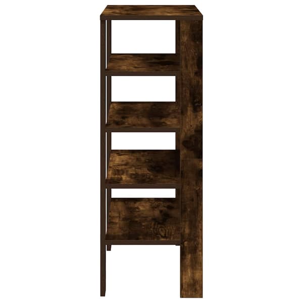 vidaXL skohylde røget eg 61x32x87,5 cm