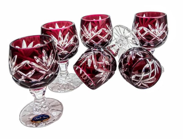 Ruby Crystal Vodka Glas 40 ml Ananas