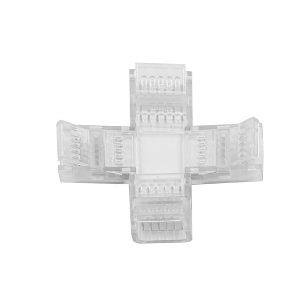 Krydsforbindelse til 12 mm 6P LED-strimler