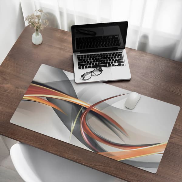 Vinyl halkfri spelmatta Dynamic Waves 100x50 cm