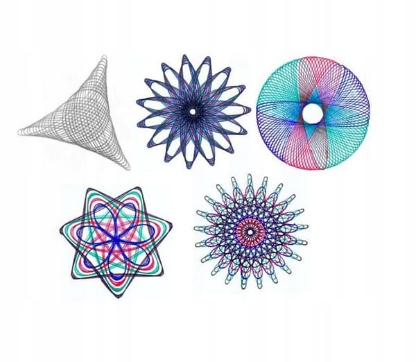 Spirograph CREATIVE TOY + VÄRIKYNÄT Puolalaistuote