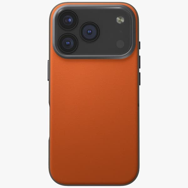 UNIQ Lyden DS-cover til iPhone 17 Pro Magclick-opladning Orange/Grå