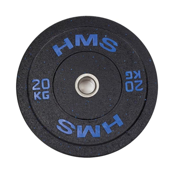 Olympisk støddæmperplade 20 kg HTBR20 Blå HMS