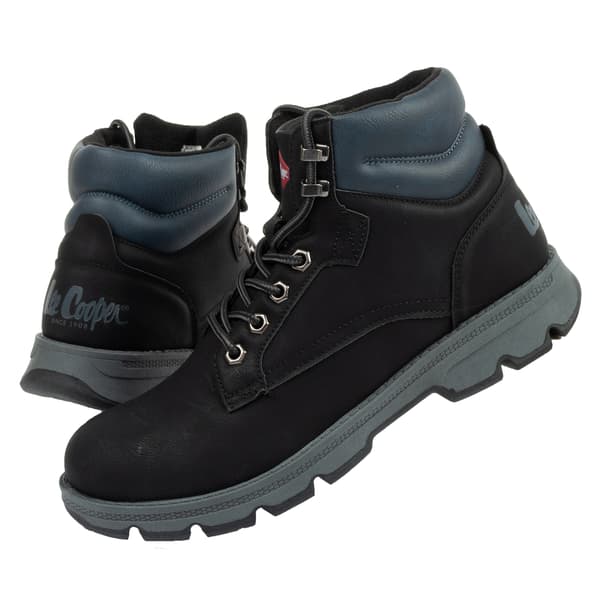 Lee Cooper Synthetic Black [LCJ-24-01-2948M] v.44