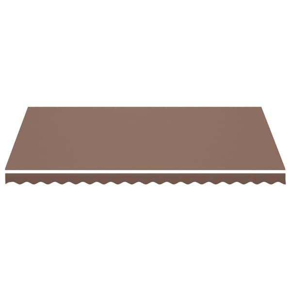 vidaXL Markistyg brun 4,5x3 m
