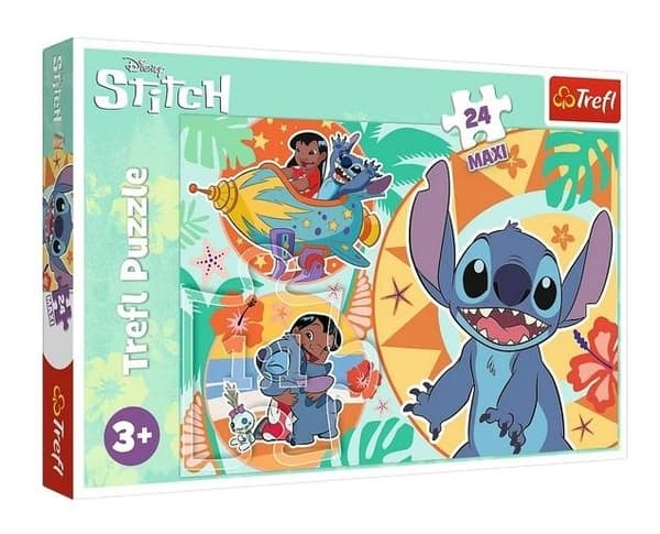 Pussel 24 Maxi Happy Day Lilo & Stitch TREFL