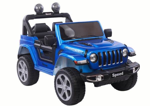 FT-938 Blåmålad 4x4 batteridriven bil