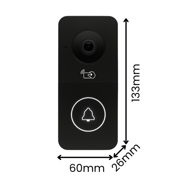 JD-S5-B udendørs video intercom-station