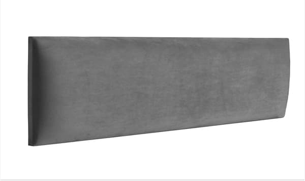 Polstret panel 30x15 Magic Velvet 2241 (Grå)
