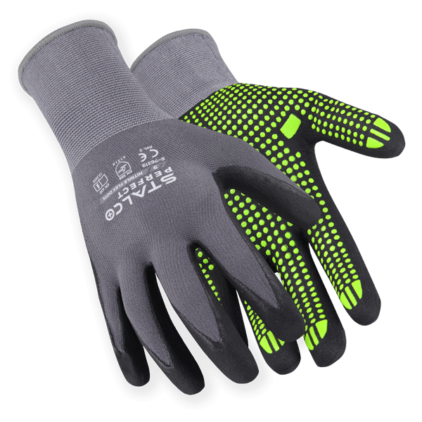NITRIL FLEX DOTS Nylonhandskar NITRIL FLEX DOTS 6 Nylonhandskar