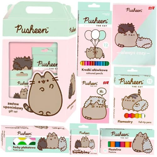7-delat Pusheen skolset