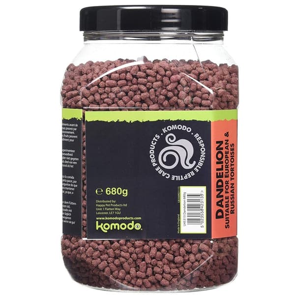 Komodo Tortoise Diet Maskros 680g - sköldpaddsfoder