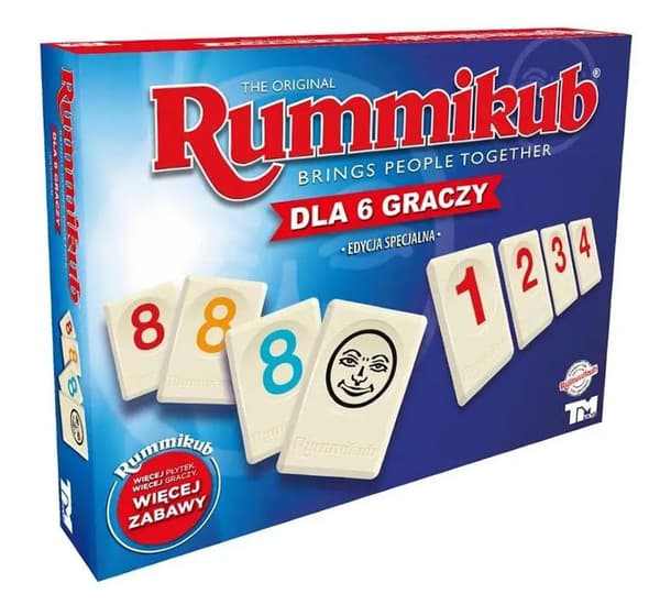 Spil. Rummikub for 6 spillere