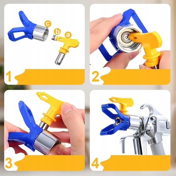 Zenthril HyperElite HighStream modell 623 högtrycksmålningsmunstycke
