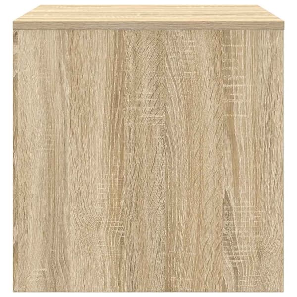 vidaXL 3-pack slitsbord, Sonoma ek