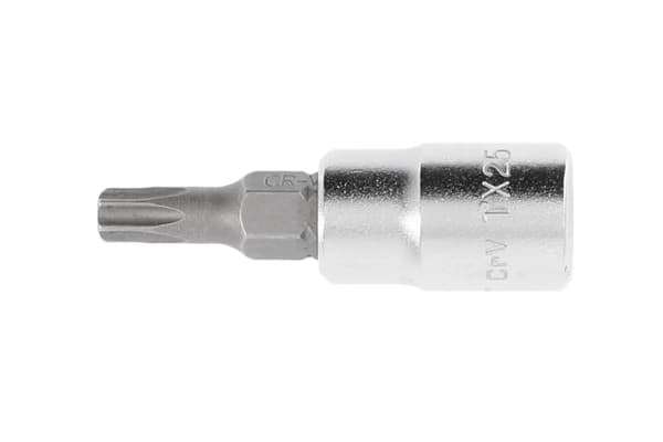 Torx T30 unbrakonøgle 1/4 tommer bit fatning Stål Hoegert Technik
