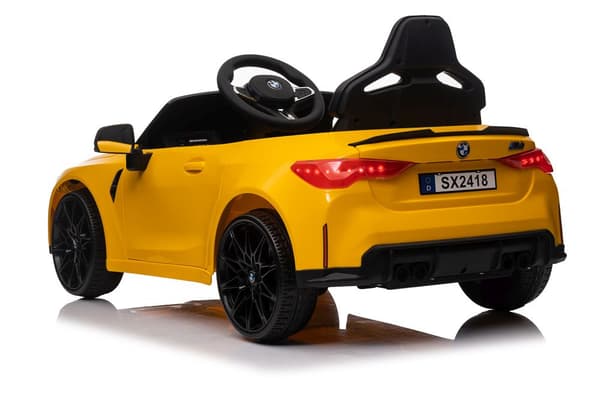 Batteribil BMW M4 Gul