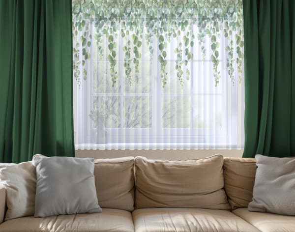 Gardin på tejp, tryck 375
