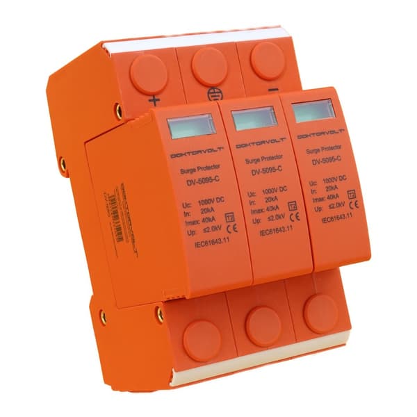 Overspændingsafleder 3P 1000V DC T2 Doktorvolt 5095