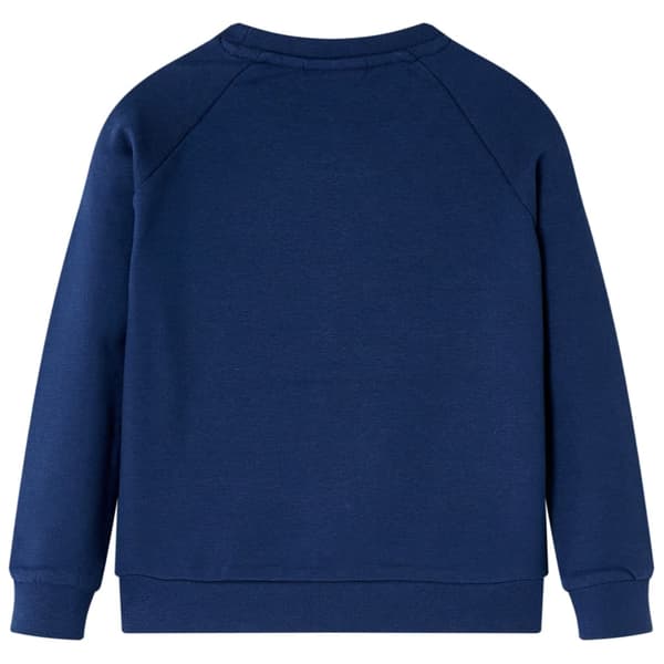 Børnesweatshirt, marineblå, 92
