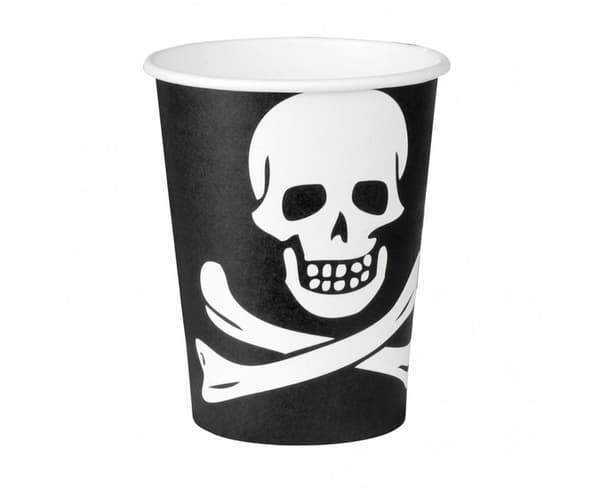 Pirates Classic -paperimukit 210ml 10 kpl