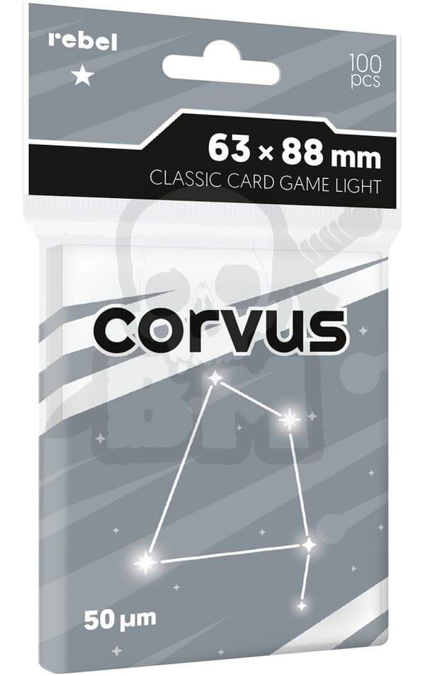 REB10118 Corvus Light 63x88 ClassicCard-ærmer