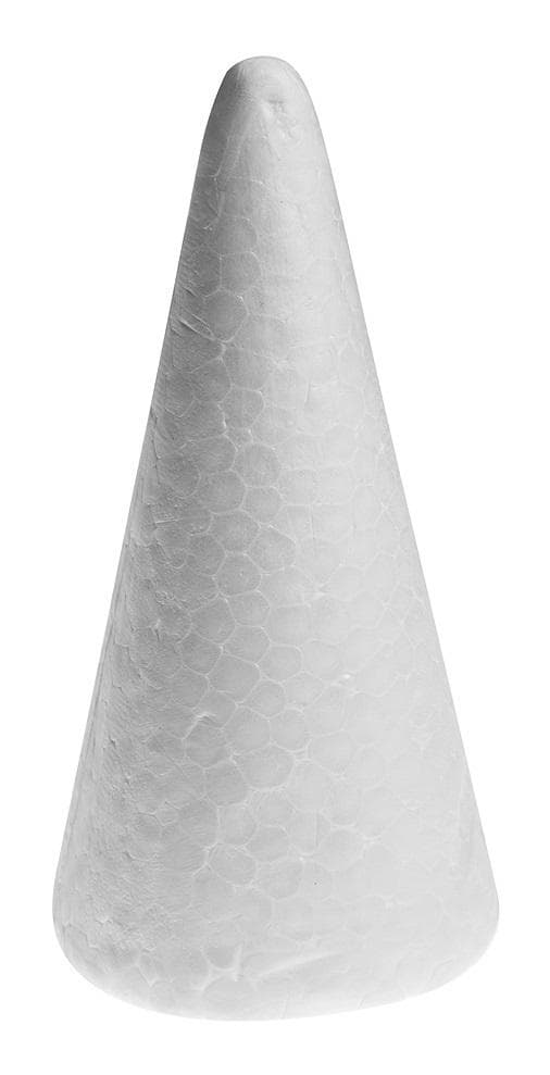 Styrofoamkegler 25 cm 6 stk.