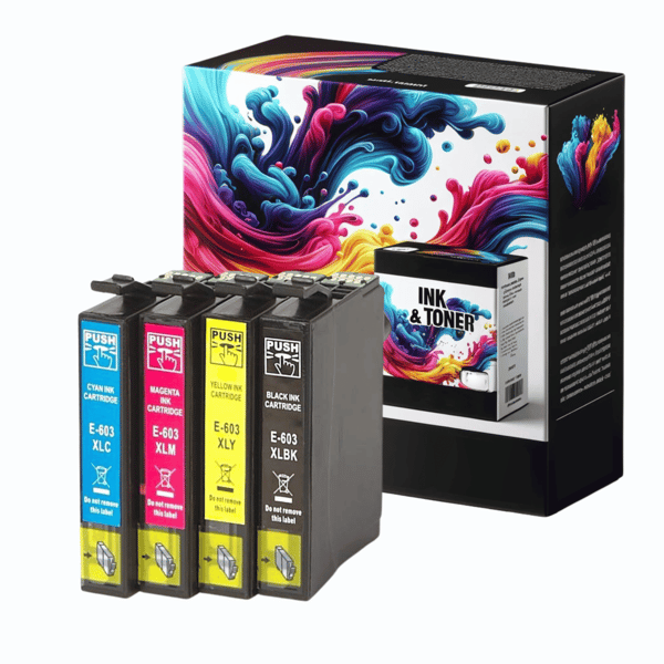 4x blæk til Epson GP-E603XL CMYK GP