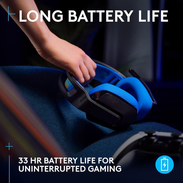 Logitech G535 Lightspeed Console Svarta Hörlurar (939-002219)