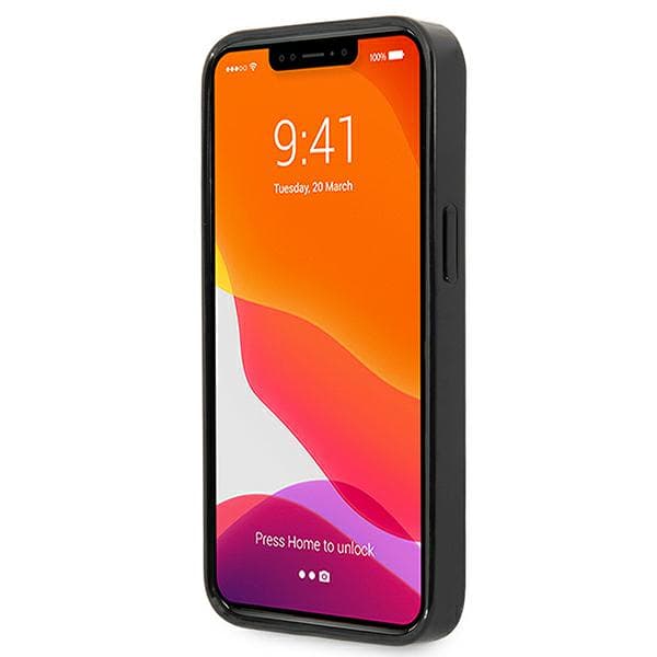 Mercedes Sølvstjernemønster-cover til iPhone 13 Pro / 13, Sort