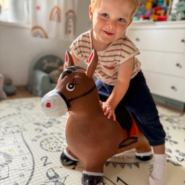 Woopie Horse Gummi Tröja + Pump
