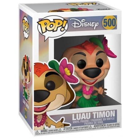 Funko POP Løvernes Konge 500 Luau Timon Samlerfigur