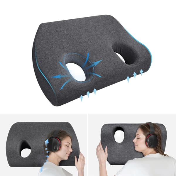 Memory Foam Pude med ørehul