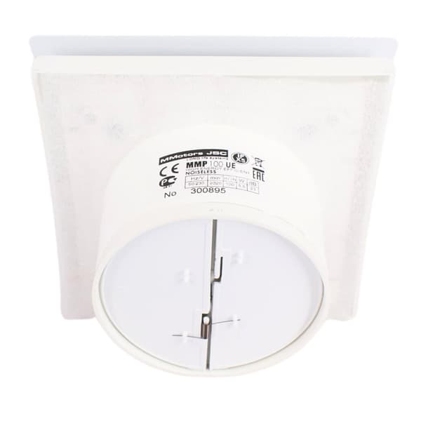 MMP 100 Standardventilator Blank Hvid Polyamid 105 m3/t 12V AC