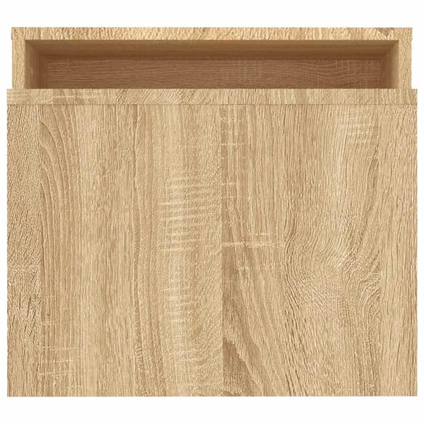 vidaXL sofaborde, Sonoma eg, 100x48x40 cm, spånplade