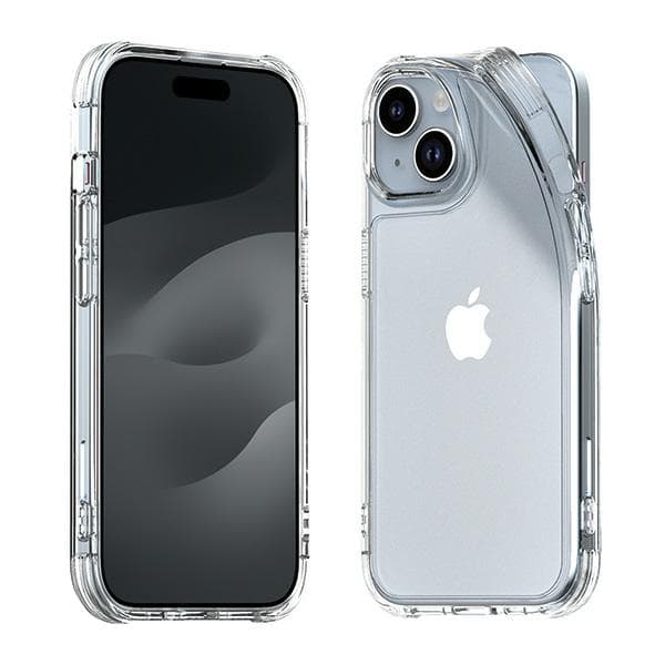 Araree Flexield-etui til iPhone 15 gennemsigtigt