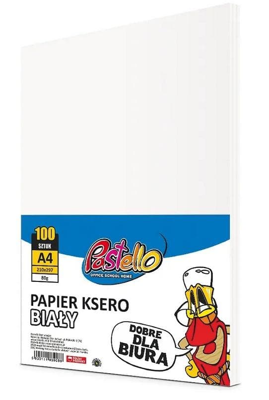 Kopipapir A4 80g 100 ark hvidt